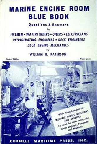 Marine engine room blue book