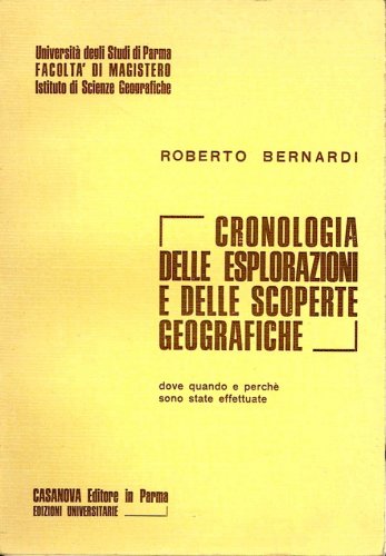 Cronologia delle esplorazioni e delle scoperte geografiche