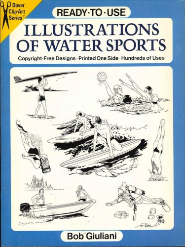 Illustrations of water sports