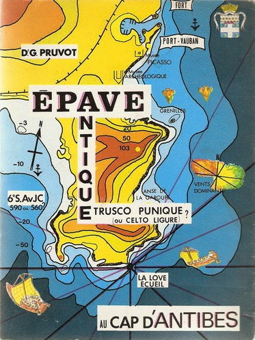 Epave antiqueetrusco-punique au cap d'Antibes