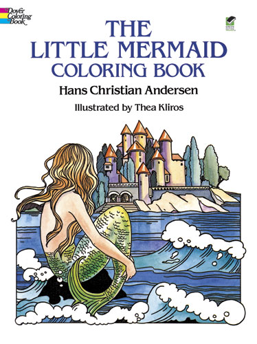 Little mermaid coloring book