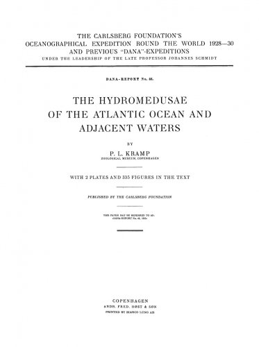 Hydromedusae of the Atlantic ocean and adjacent waters