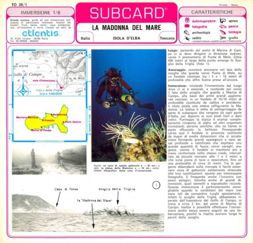 Subcard - Apnea di Punta di Mele e La Madonna del Mare