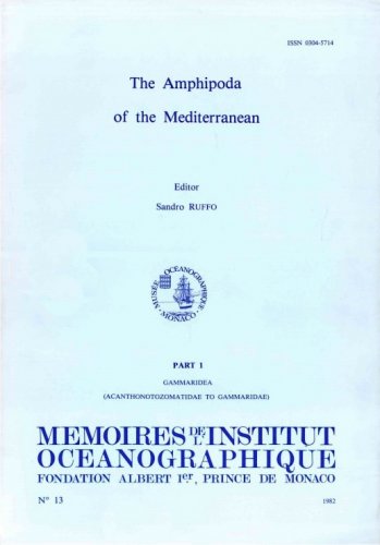 Amphipoda of the Mediterranean part 1