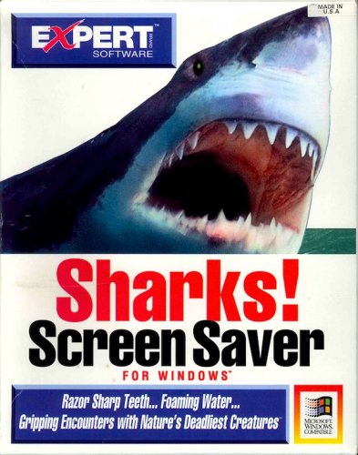 Sharks ! - screen saver floppy Win