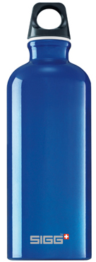 Bottiglia in alluminio metallic dark blue 60cl