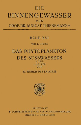 Phytoplankton des susswassers - band XVI - teil 2
