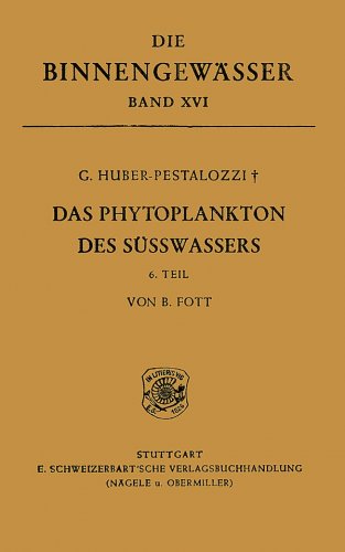 Phytoplankton des susswassers - band XVI - teil 6