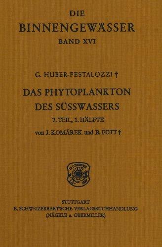 Phytoplankton des susswassers - band XVI - teil 7