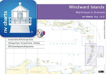 Martinique to Grenada - Windward islands 21 charts