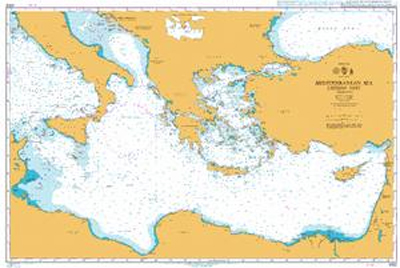 Mediterranean sea eastern sheet