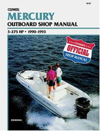 Mercury outboard shop manual 3-275 HP 1990-1993