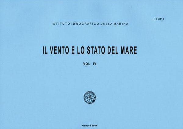 Vento e lo stato del mare lungo le coste italiane e dell'Adriatico vol.4
