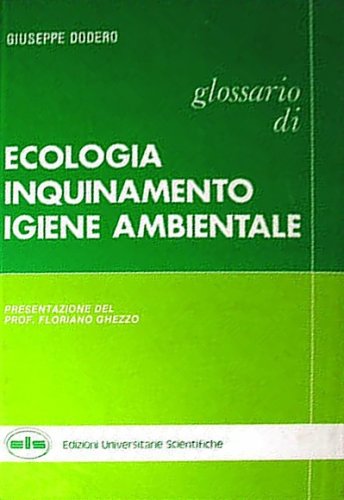 Glossario di ecologia inquinamento igiene ambientale