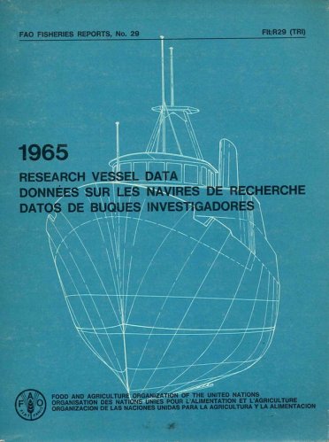 Research vessel data FAO fisheries report n.29 vol.1