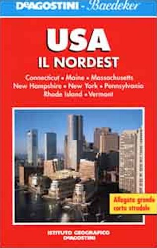 U.S.A. il Nord Est - con carta stradale