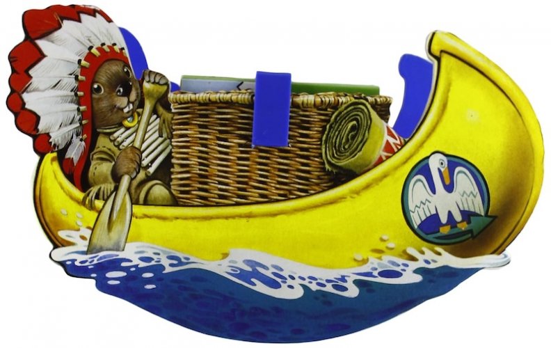 Canoa Castoro - libri a dondolo