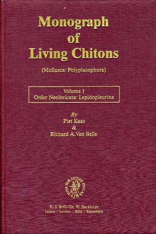 Monograph of living Chitons vol.1