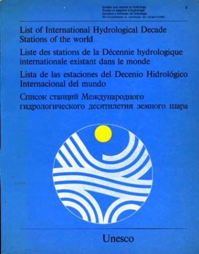 List of international hydrological decade station of the world