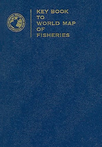 Key book to world map of fisheries