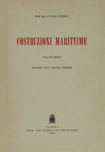 Costruzioni marittime vol.1