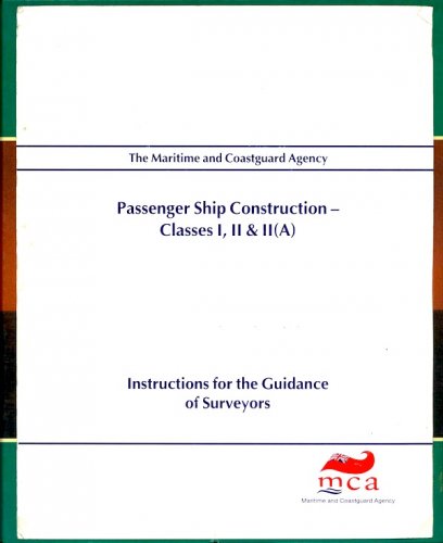 Passenger ship construction classes I-II & IIA