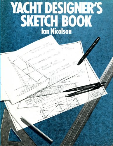 Yacht designer's sketch book