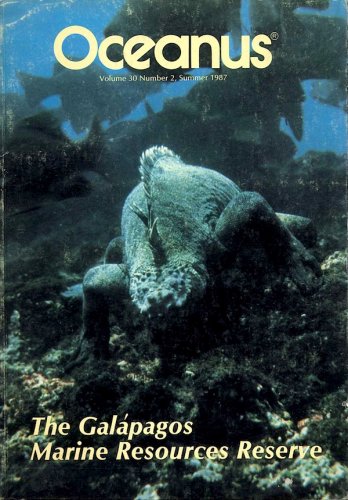 Oceanus volume 30 n.2 - the Galapagos marine resources reserve