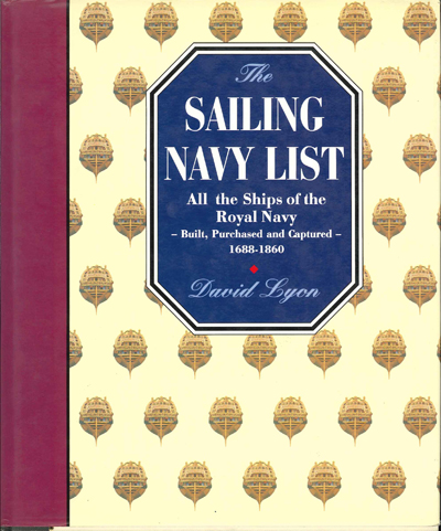 Sailing navy list