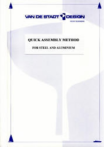 Quick assemblage method for stell & alluminium