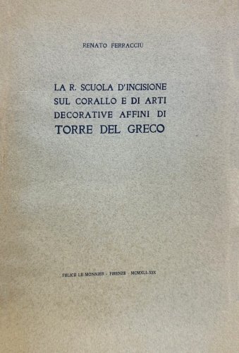 Scuola d'incisione sul corallo e di arti decorative affini di Torre del Greco