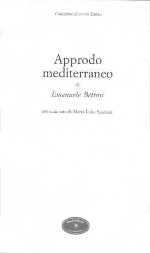 Approdo mediterraneo