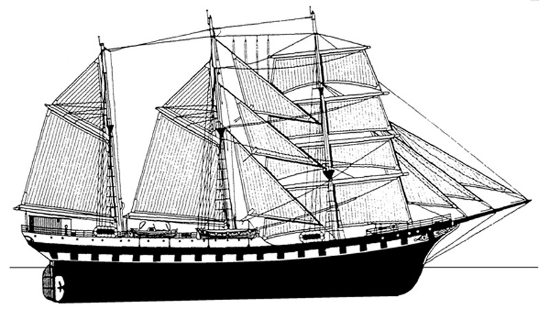 Palinuro nave scuola allievi nocchieri