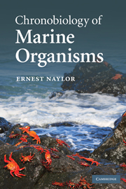 Chronobiology of marine organisms