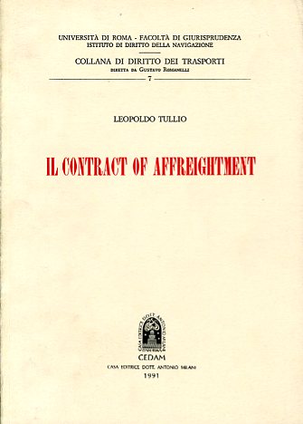 Contract of affreightment