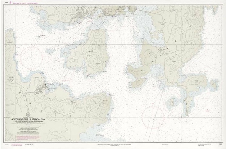 Ancoraggi tra La Maddalena e la costa Nord della Sardegna