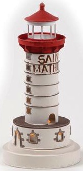 Saint Mathieu portacandela in latta