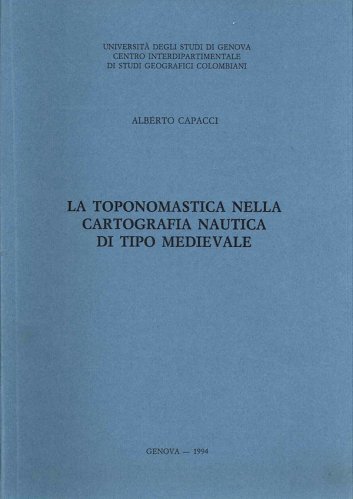 Toponomastica nella cartografia nautica di tipo medievale