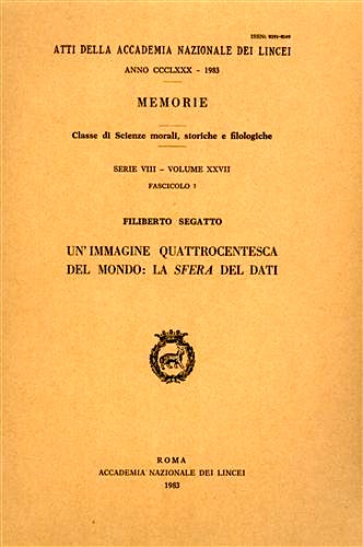 Immagine quattrocentesca del mondo: la Sfera del Dati