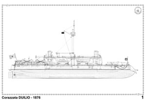 Duilio corazzata 1876