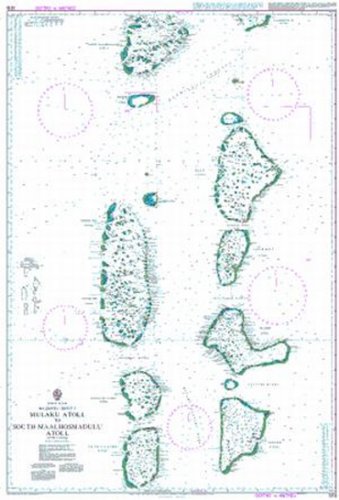 Mulaku atoll to south Maalhosmadula atoll - Maldives sheet 3