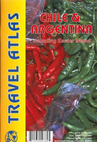 Chile and Argentina travel atlas