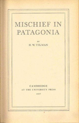 Mischief in Patagonia