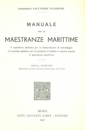 Manuale per le maestranze marittime