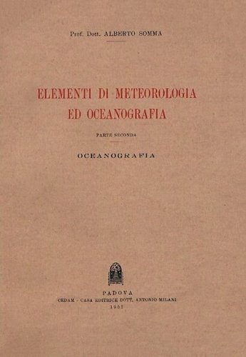 Elementi di meteorologia ed oceanografia - parte seconda