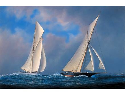 Volunteer & Thistle 1887