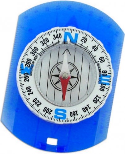 Bussola da orientamento con ghiera girevole