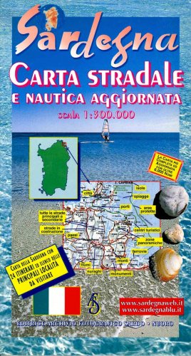Sardegna - carta stradale e nautica