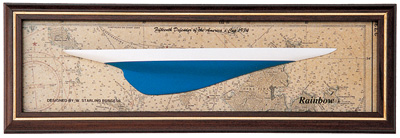 Rainbow 1934 fifteenth defender of America's Cup