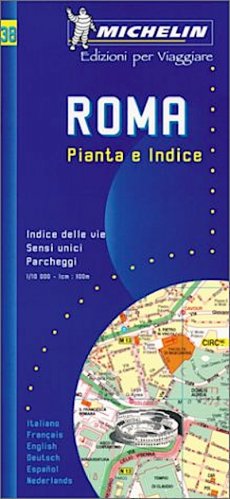 Roma - carta murale scala 1:10.000